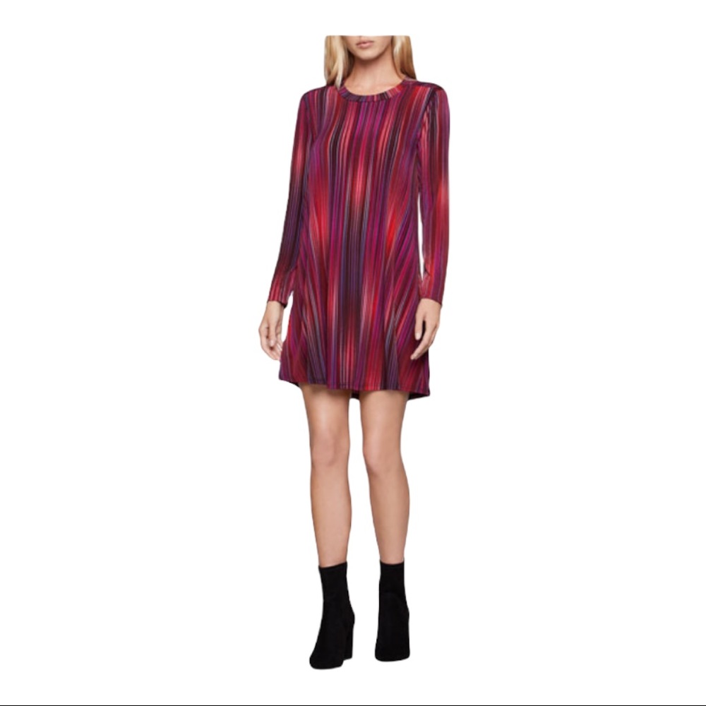 BCBGENERATION STRIPED DRESS